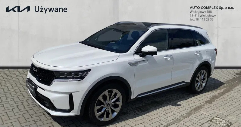 małopolskie Kia Sorento cena 214900 przebieg: 58000, rok produkcji 2021 z Lubomierz